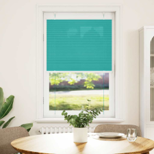 vidaXL pliszírozott redőny Benzinzöld 75x150 cm szövetszélesség (4015393) lakástextília