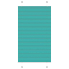 vidaXL pliszírozott redőny Benzinzöld 80x150 cm szövetszélesség lakástextília
