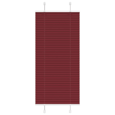 vidaXL pliszírozott redőny Bordeaux piros 60x150 cm Szövetszélesség lakástextília