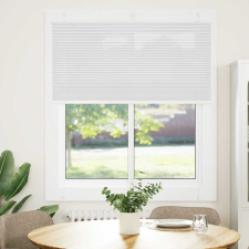 vidaXL pliszírozott redőny Fehér 115x100cm szövetszélesség 114,4cm (4015486) lakástextília