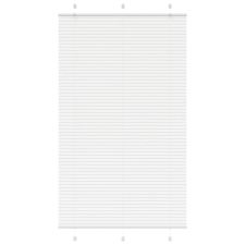 vidaXL pliszírozott redőny Fehér 115x200cm szövetszélesség 114,4cm redőny