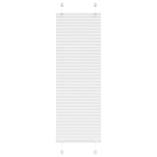 vidaXL pliszírozott redőny Fehér 40x100 cm szövetszélesség 39,4 cm lakástextília