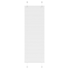 vidaXL pliszírozott redőny Fehér 45x150 cm szövetszélesség 44,4 cm lakástextília
