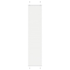 vidaXL pliszírozott redőny Fehér 45x200 cm szövetszélesség 44,4 cm redőny
