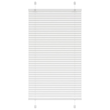 vidaXL pliszírozott redőny Fehér 70x150 cm szövetszélesség 69,4 cm redőny