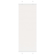 vidaXL pliszírozott redőny Fehér 75x200 cm szövetszélesség 74,4 cm redőny
