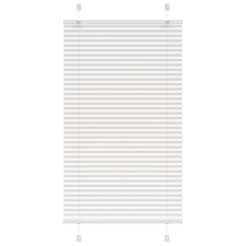 vidaXL pliszírozott redőny Fehér 80x150 cm szövetszélesség 79,4 cm redőny