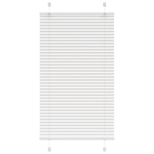 vidaXL pliszírozott redőny Fehér 80x150 cm szövetszélesség 79,4 cm lakástextília