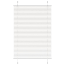 vidaXL pliszírozott redőny Fehér 85x150 cm szövetszélesség 84,4 cm lakástextília