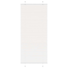 vidaXL pliszírozott redőny Fehér 85x200 cm szövetszélesség 84,4 cm lakástextília