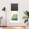 vidaXL pliszírozott redőny fekete 75x200 cm szövetszélesség 74,4 cm (4015155)