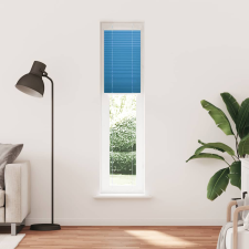 vidaXL pliszírozott redőny kék 50x200 cm szövetszélesség 49,4 cm (4015201) lakástextília