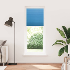 vidaXL pliszírozott redőny kék 70x200 cm szövetszélesség 69,4 cm (4015205) lakástextília