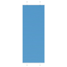 vidaXL pliszírozott redőny kék 75x200 cm Szövetszélesség 74,4 cm redőny