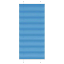 vidaXL pliszírozott redőny kék 95x200 cm Szövetszélesség 94,4 cm redőny