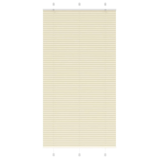vidaXL pliszírozott redőny krém 105x200 cm Szövetszélesség 104,4 cm lakástextília