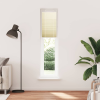 vidaXL pliszírozott redőny krém 40x200 cm szövetszélesség 39,4 cm (4015301)