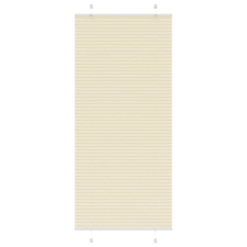 vidaXL pliszírozott redőny krém 85x200 cm szövetszélesség 84,4 cm redőny