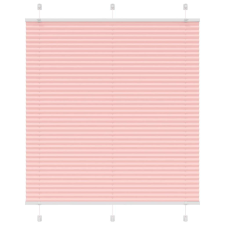 vidaXL pliszírozott redőny rózsaszín 115x100cm szövetszélesség 114,4cm redőny