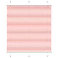 vidaXL pliszírozott redőny rózsaszín 120x100cm szövetszélesség 119,4cm lakástextília