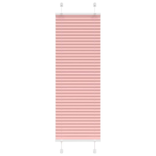 vidaXL pliszírozott redőny rózsaszín 40x150 cm szövetszélesség 39,4 cm redőny