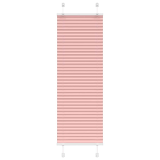 vidaXL pliszírozott redőny rózsaszín 45x150 cm szövetszélesség 44,4 cm lakástextília
