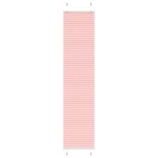 vidaXL pliszírozott redőny rózsaszín 50x200 cm szövetszélesség 49,4 cm redőny