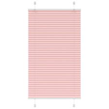 vidaXL pliszírozott redőny rózsaszín 75x150 cm szövetszélesség 74,4 cm redőny