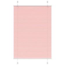 vidaXL pliszírozott redőny rózsaszín 90x150 cm szövetszélesség 89,4 cm redőny
