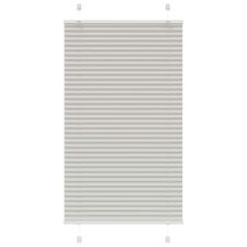vidaXL pliszírozott redőny világosszürke 70x100 cm szövetszélesség redőny