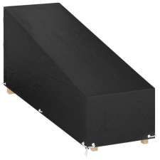 vidaXL polietilén napozóágy huzat 12 fűzőlyukkal 200 x 65 x 35/60 cm kerti bútor