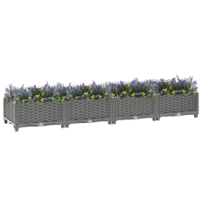 vidaXL polipropilén magaságyás 160 x 40 x 23 cm (153292) kerti tárolás