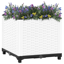 vidaXL polipropilén magaságyás 40 x 40 x 38 cm (153308) kerti tárolás