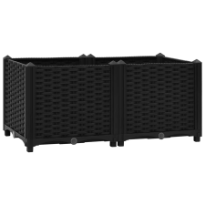 vidaXL polipropilén magaságyás 80 x 40 x 38 cm (316531) kerti tárolás