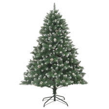 vidaXL PVC műkarácsonyfa állvánnyal 180 cm (345161) műfenyő