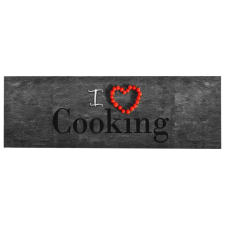vidaXL "Cooking" feliratos mosható konyhaszőnyeg 60 x 300 cm lakástextília