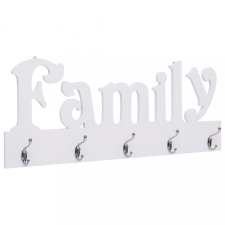 vidaXL &quot;FAMILY&quot; feliratú fali fogas 74 x 29,5 cm bútor