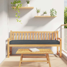 vidaXL Raklap párna készlet 2 pcs Antracit 180 x 40 x 8 cm kerti bútor