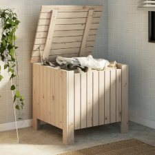 vidaXL RANA tömör fenyőfa tárolóláda fedéllel 60 x 49 x 54 cm bútor
