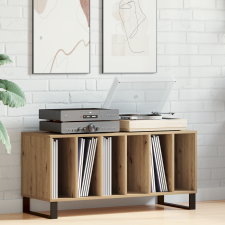 vidaXL Rekord Szekrény Kézműves Tölgy 100x38x48 cm Mérnöki Fa bútor