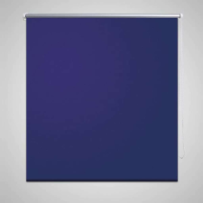 vidaXL Roló Elsötétítés 140 x 175 cm Tengerikék lakástextília