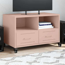 vidaXL Rózsaszín Acél TV-szekrény - 68x39x43,5 cm bútor