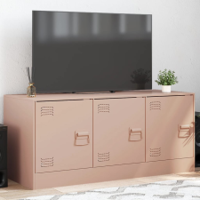 vidaXL rózsaszín acél TV-szekrény 99 x 39 x 44 cm bútor