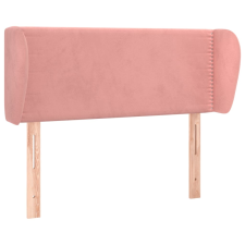 vidaXL rózsaszín bársony fejtámla 83x23x78/88 cm (3117039) ágy és ágykellék