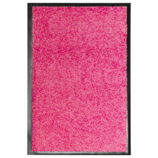 vidaXL Rózsaszín kimosható lábtörlő 40 x 60 cm lakástextília