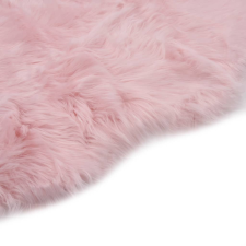 vidaXL rózsaszín műbáránybőr szőnyeg 60 x 90 cm (284711) lakástextília