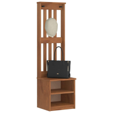 vidaXL SANDENS tömör fenyőfa előszobafa 45x40x159,5 cm bútor