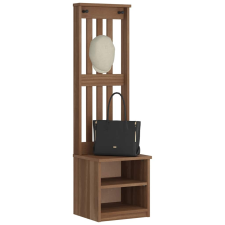 vidaXL SANDENS tömör fenyőfa előszobafa 45x40x159,5 cm bútor