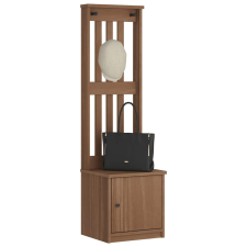 vidaXL SANDENS tömör fenyőfa előszobafa 45x40x159,5 cm bútor