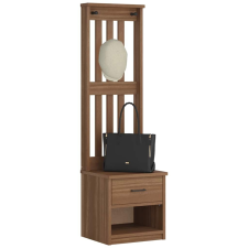 vidaXL SANDENS tömör fenyőfa előszobafa 45x40x159,5 cm bútor